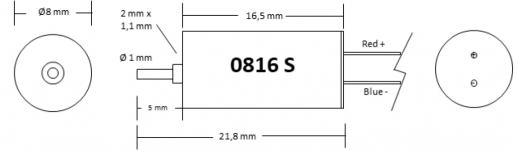 Glockenanker-Motor 0816 S
