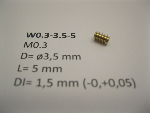 Schnecke W0.3-3.5-5