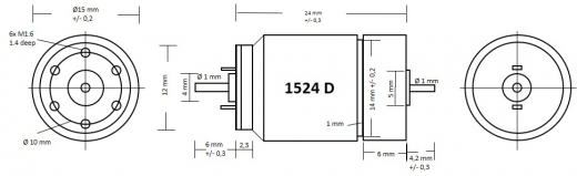Glockenanker-Motor 1524 D