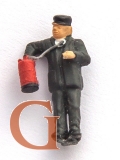 Man with Fire Extinguisher for Nominal Size H0