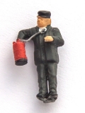 Man with Fire Extinguisher for Nominal Size H0