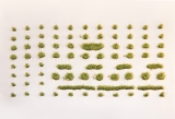 Grass Tufts, Height 4,5 mm, Grass Green (Variant B)