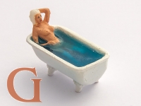 Casting Bathtub with Girl for Nominal Size 0