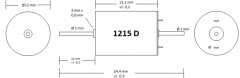 Coreless Motor 1215 D