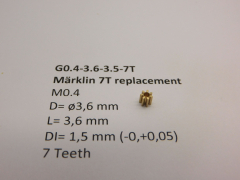 Ritzel G0.4-3.6-3.5-7T