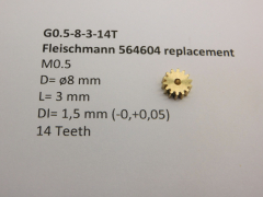 Ritzel G0.5-8-3-14T