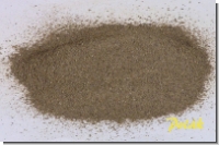 Schotter dunkelbraun bis 0,25 mm (Staub)